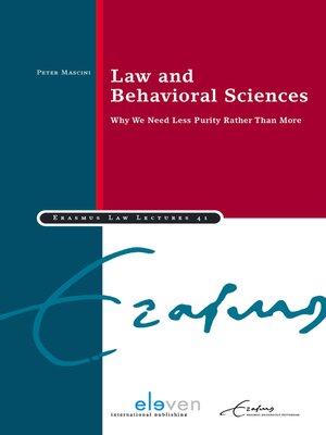 cover image of Law and Behavioral Sciences